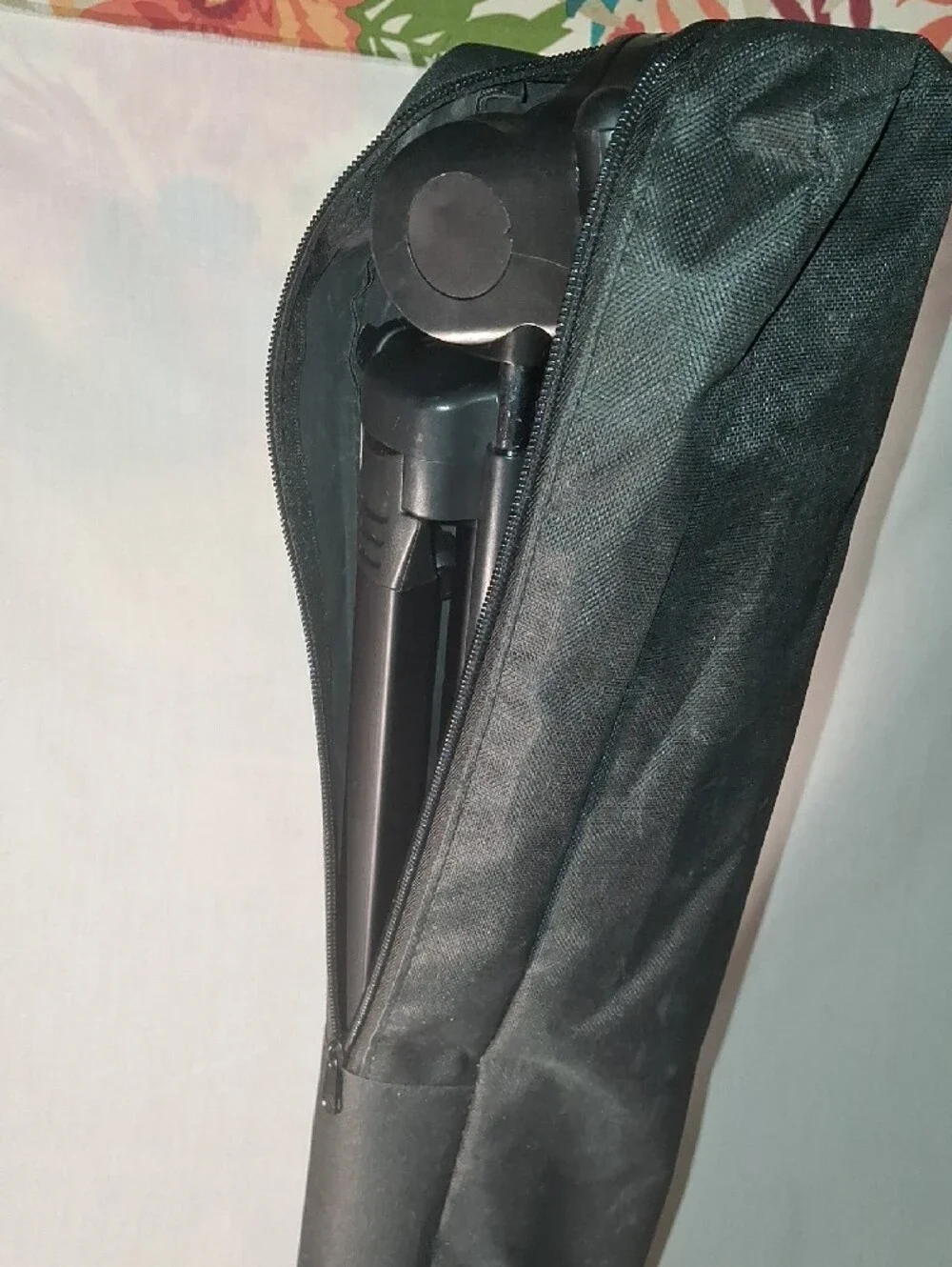 Digital Black Camera or Camcorder Tripod With Expanding Legs